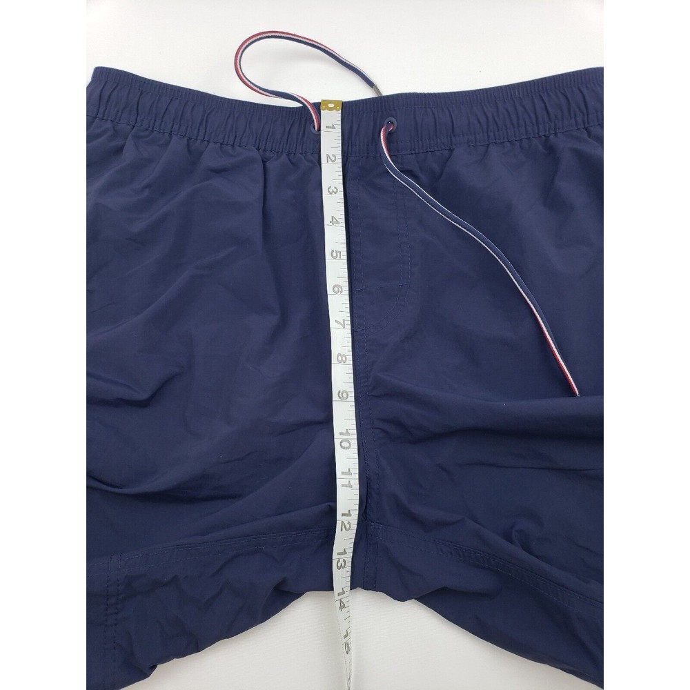 Tommy Hilfiger Mens Swim Trunks Size Large Color NavyBlue QuickDry Elastic Waist - Picture 6 of 8